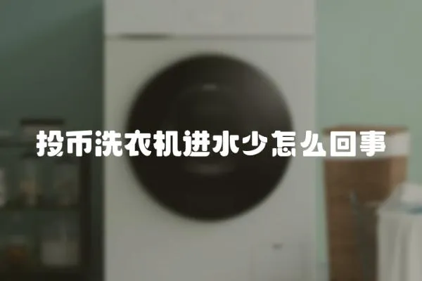 投幣洗衣機(jī)進(jìn)水少怎么回事