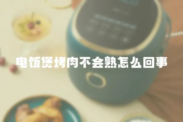 電飯煲烤肉不會熟怎么回事
