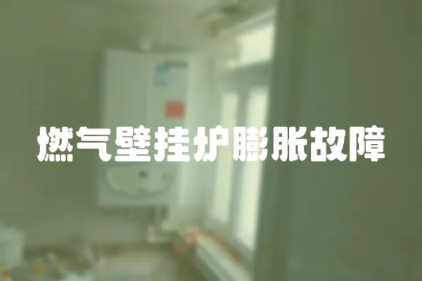 燃?xì)獗趻鞝t膨脹故障