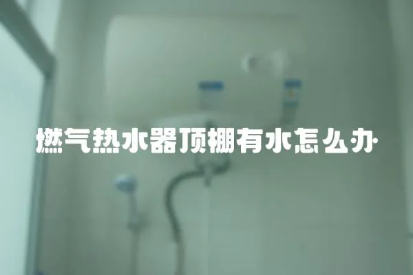 燃氣熱水器頂棚有水怎么辦