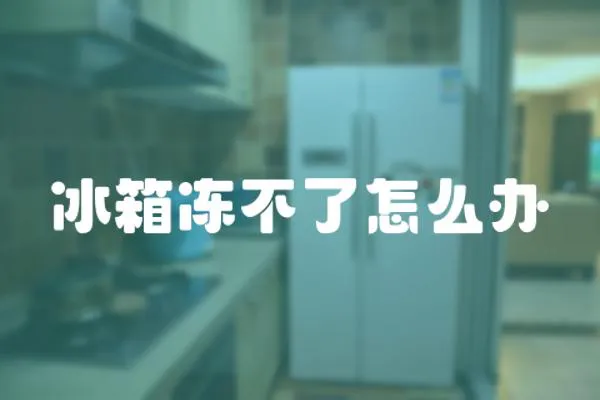 冰箱凍不了怎么辦