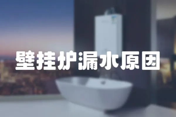 壁掛爐漏水原因