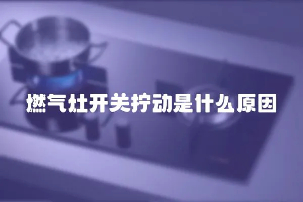 燃氣灶開關擰動是什么原因