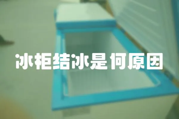 冰柜結冰是何原因
