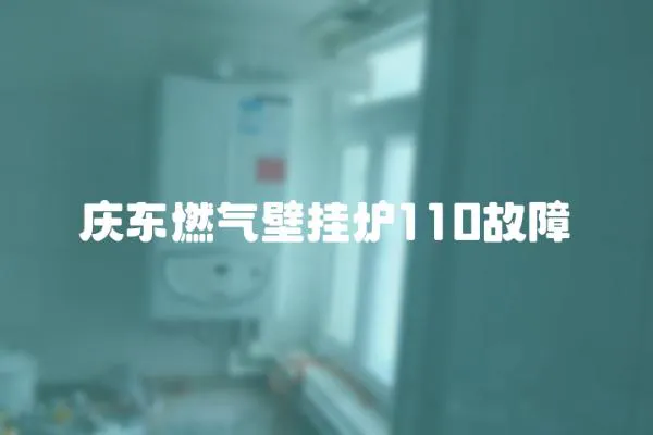 慶東燃氣壁掛爐110故障