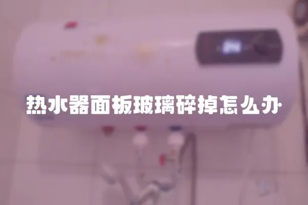 熱水器面板玻璃碎掉怎么辦