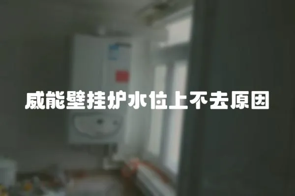 威能壁掛爐水位上不去原因