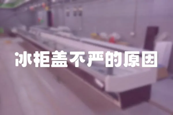 冰柜蓋不嚴的原因