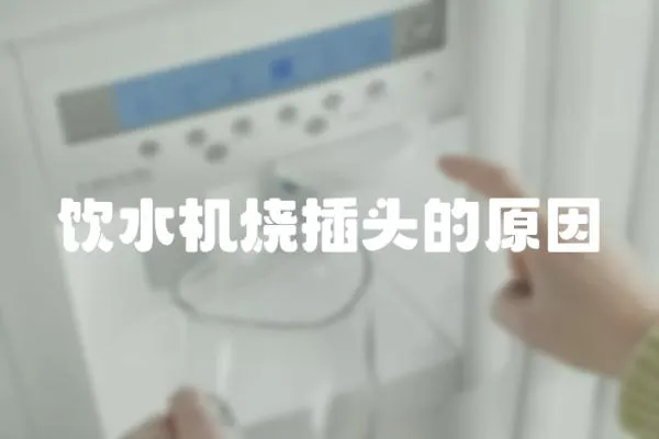 飲水機燒插頭的原因