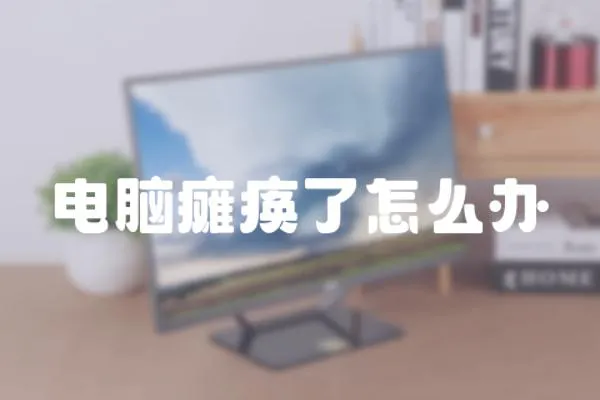 電腦癱瘓了怎么辦