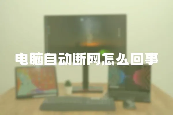 電腦自動斷網怎么回事