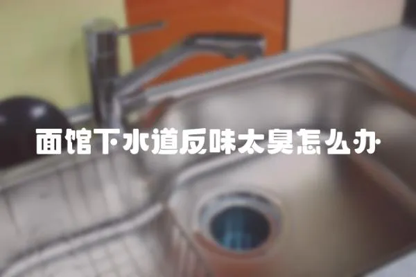 面館下水道反味太臭怎么辦