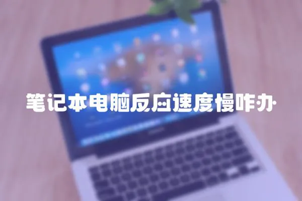 筆記本電腦反應速度慢咋辦