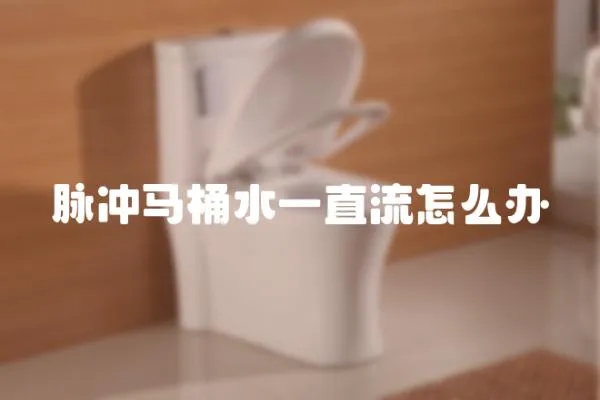 脈沖馬桶水一直流怎么辦