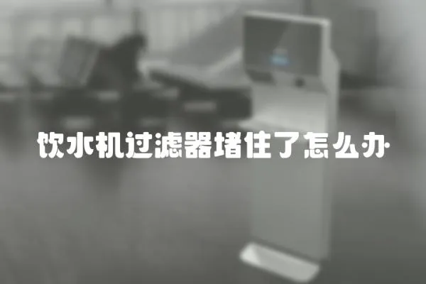 飲水機(jī)過(guò)濾器堵住了怎么辦