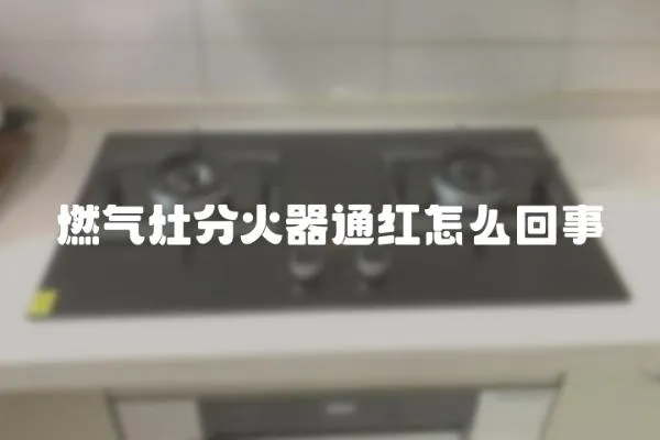 燃?xì)庠罘只鹌魍t怎么回事