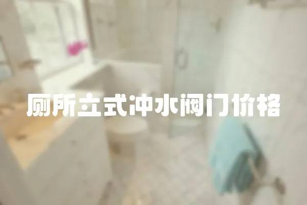 廁所立式沖水閥門價格