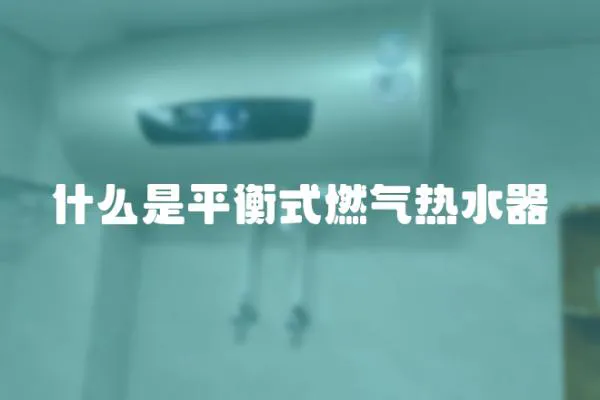 什么是平衡式燃氣熱水器