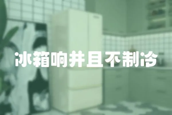 冰箱響并且不制冷