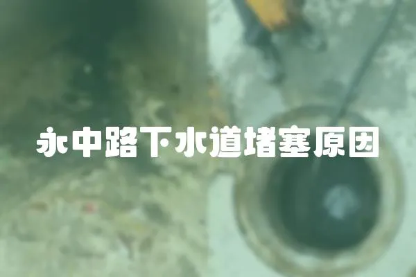永中路下水道堵塞原因
