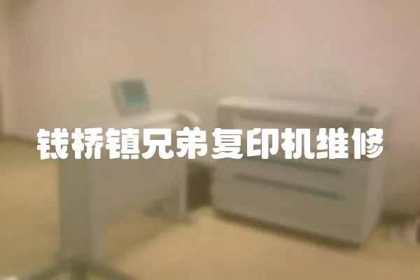 钱桥镇兄弟复印机维修