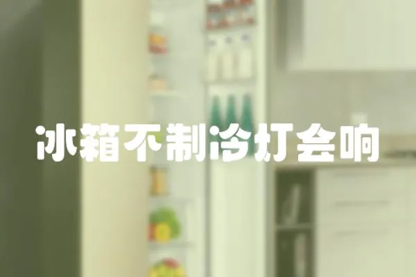 冰箱不制冷燈會響