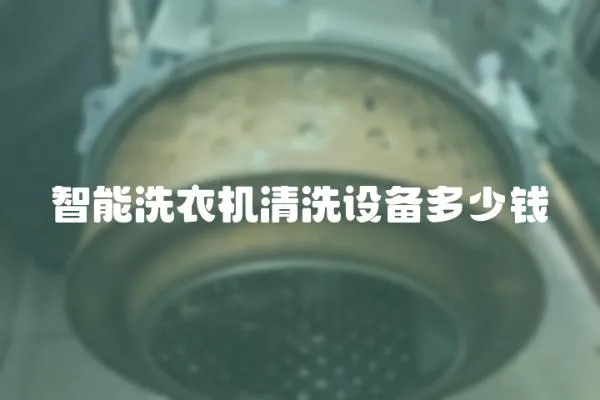 智能洗衣機(jī)清洗設(shè)備多少錢