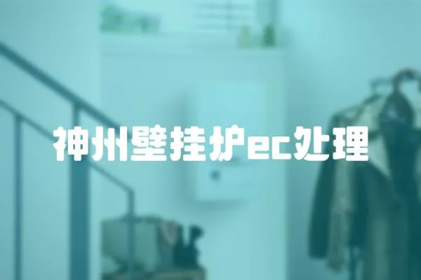 神州壁掛爐ec處理