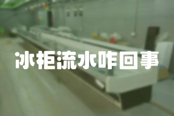 冰柜流水咋回事