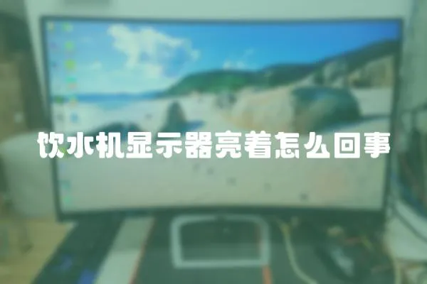 飲水機顯示器亮著怎么回事