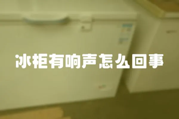 冰柜有響聲怎么回事