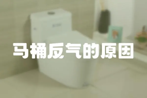 馬桶反氣的原因