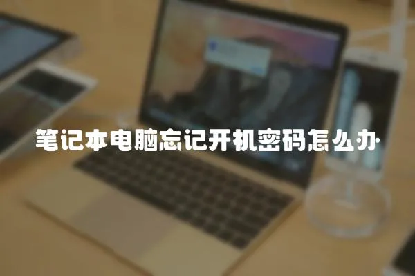 筆記本電腦忘記開機密碼怎么辦