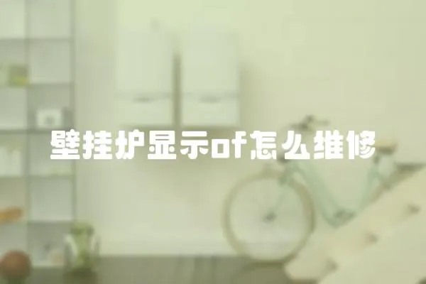壁掛爐顯示of怎么維修