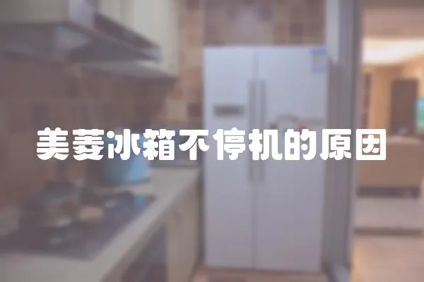 美菱冰箱不停機(jī)的原因