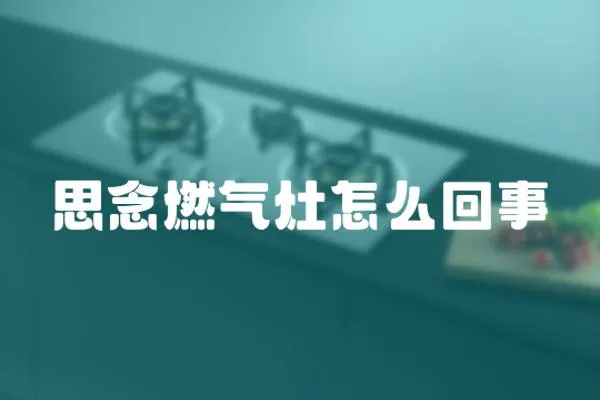 思念燃氣灶怎么回事