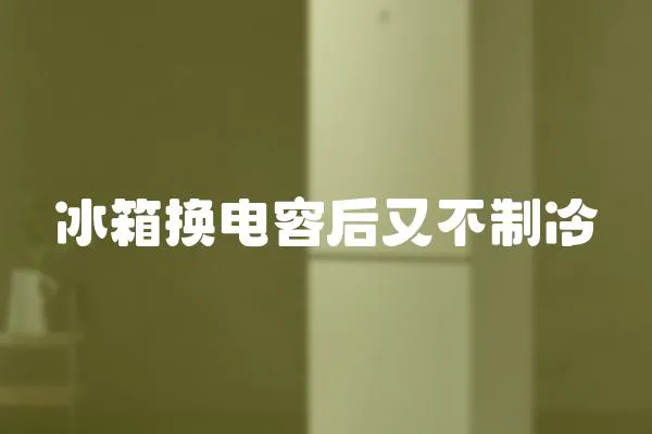 冰箱換電容后又不制冷
