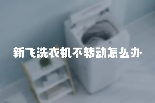 新飛洗衣機不轉動怎么辦