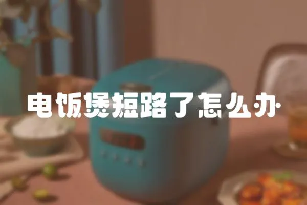 電飯煲短路了怎么辦