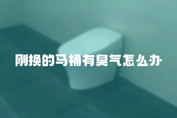 剛換的馬桶有臭氣怎么辦
