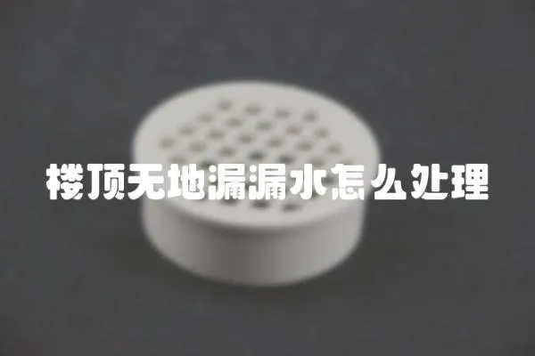 樓頂無地漏漏水怎么處理