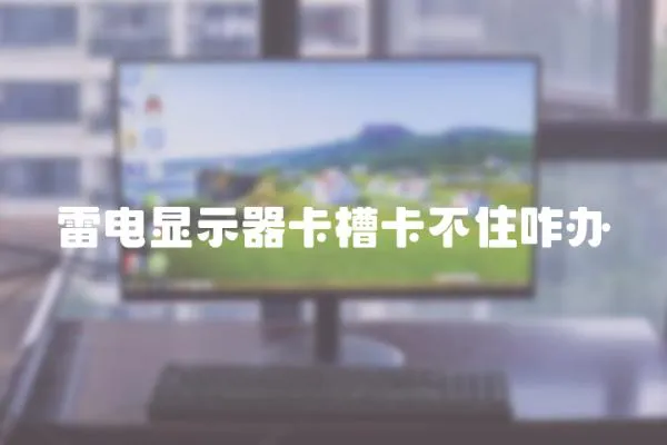 雷電顯示器卡槽卡不住咋辦