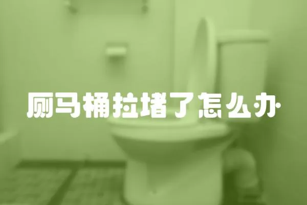 廁馬桶拉堵了怎么辦
