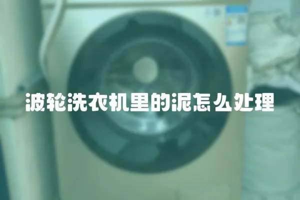 波輪洗衣機(jī)里的泥怎么處理