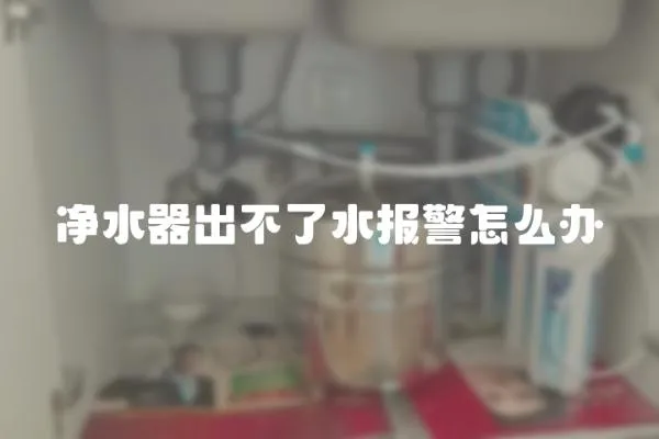 凈水器出不了水報警怎么辦