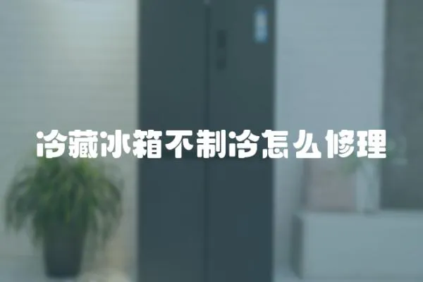 冷藏冰箱不制冷怎么修理