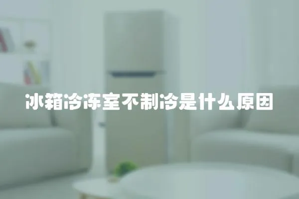 冰箱冷凍室不制冷是什么原因