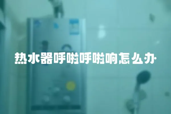 熱水器呼啦呼啦響怎么辦