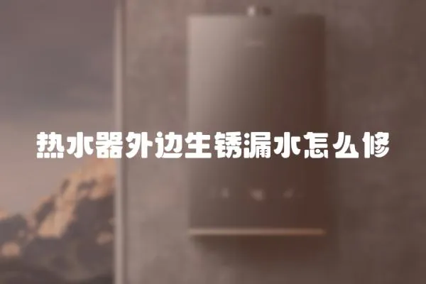 熱水器外邊生銹漏水怎么修