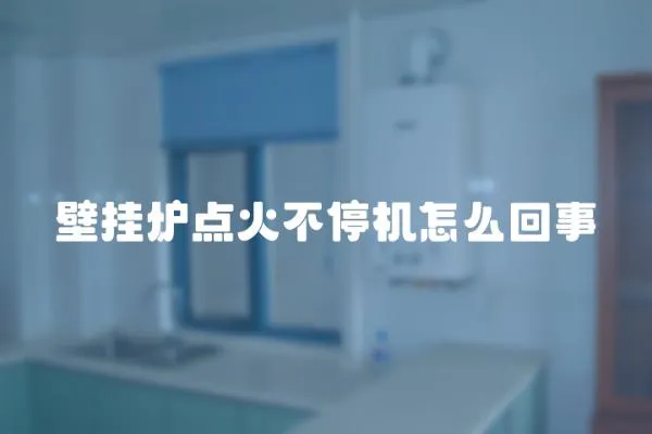 壁掛爐點火不停機怎么回事